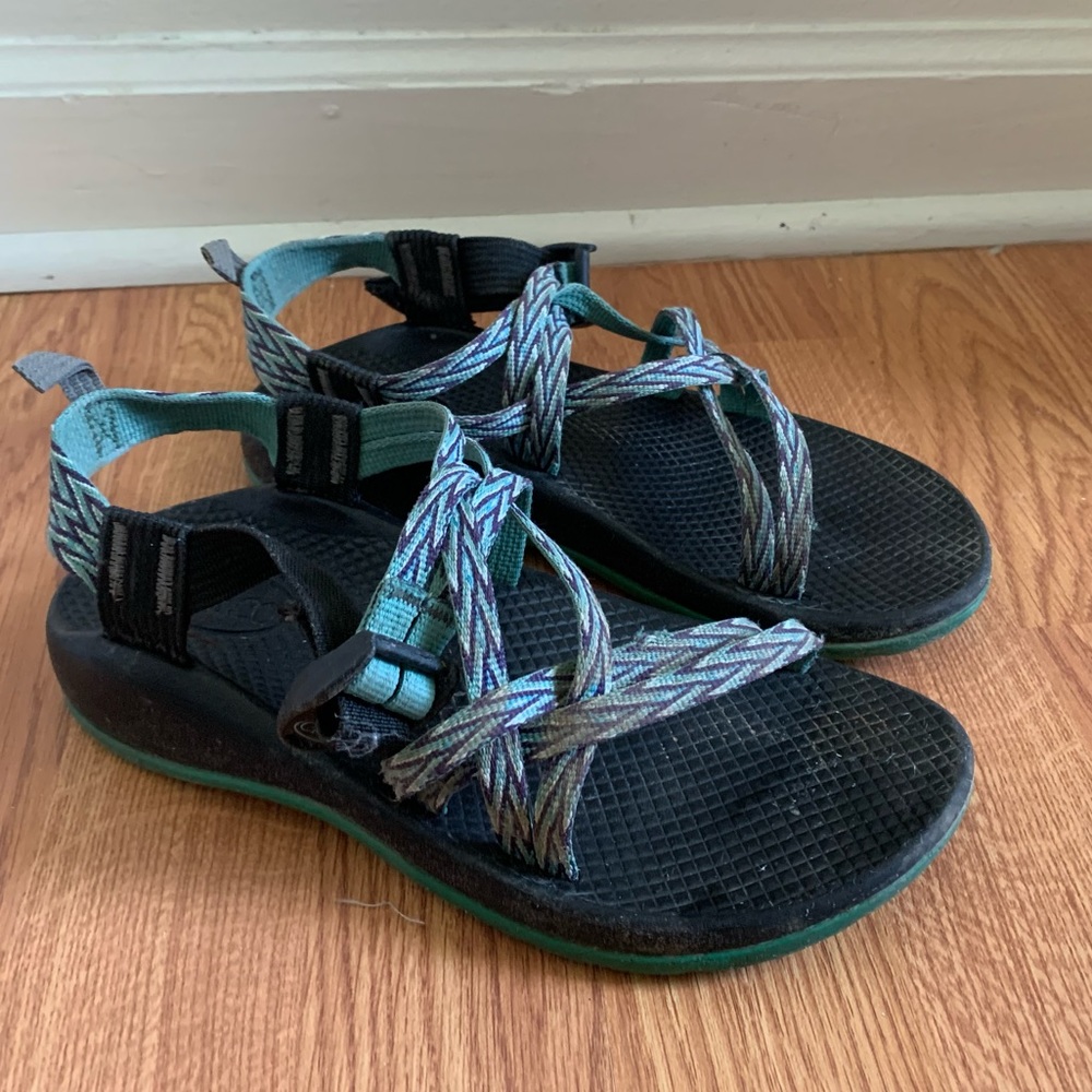 Teal Chacos